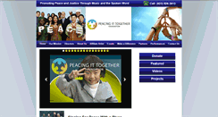 Desktop Screenshot of peacingittogether.org